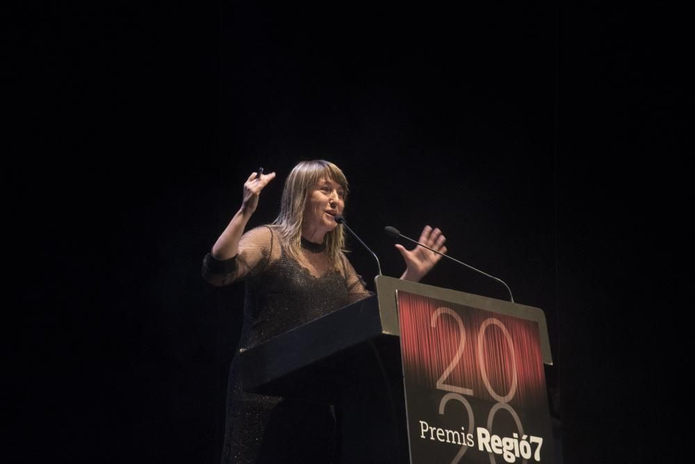 La periodista Queralt Casals, presentadora de la gala