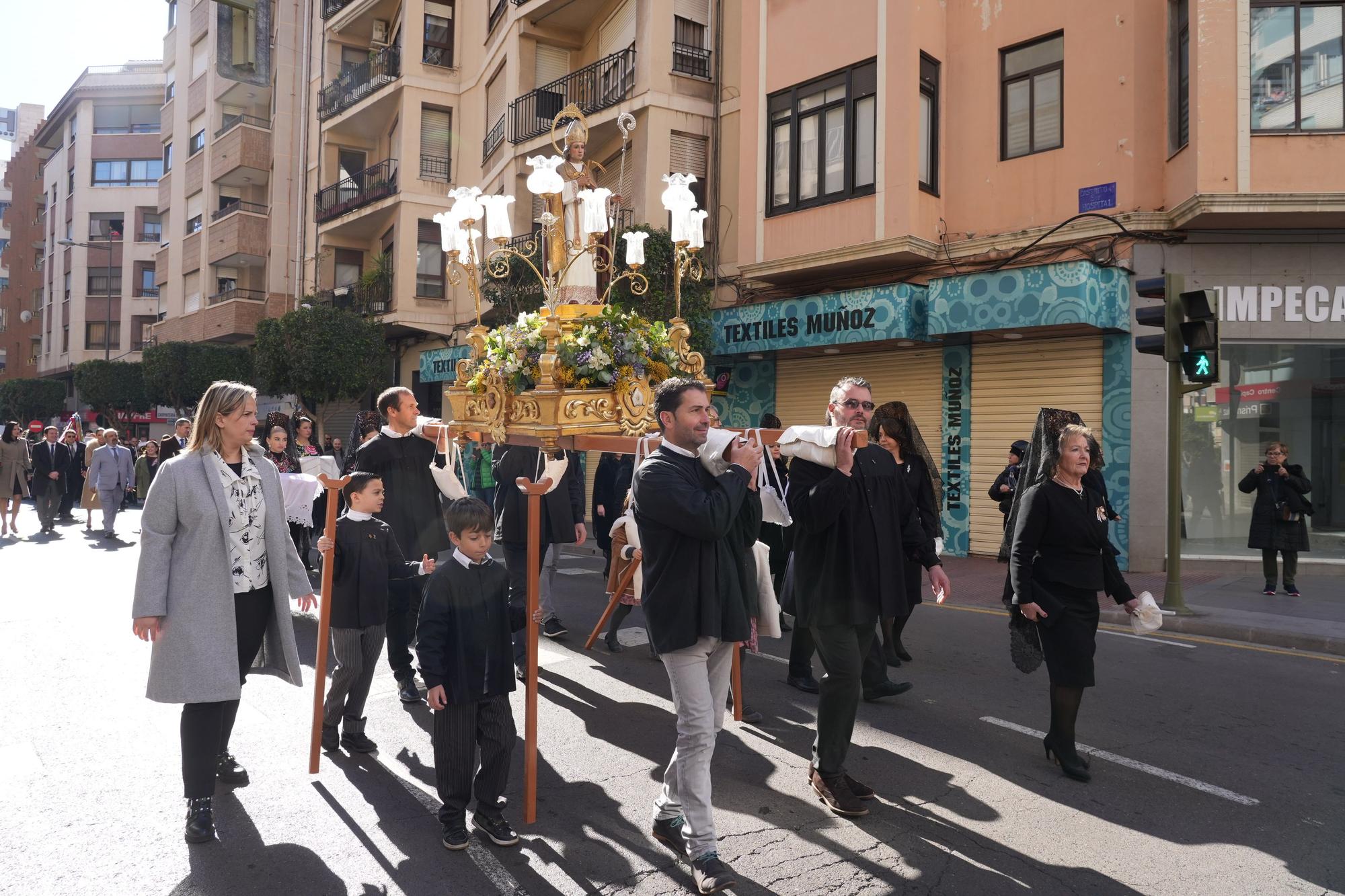 Día grande de las fiestas de Sant Blai en Castelló