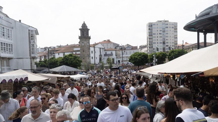 El Concello celebra el éxito de participación y de actividad alrededor de la Feria Medieval de Betanzos