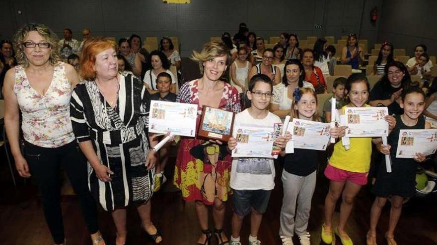 Un momento de la entrega de premios que clausuró esta edición en el Auditorio.