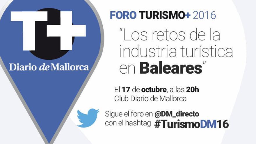 El Foro Turismo+ se celebrará el 17 de octubre