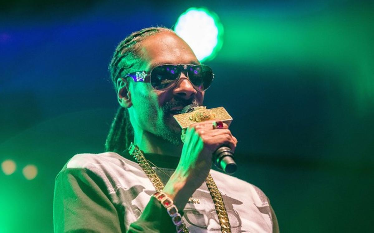 Snoop Dogg durante su concierto en Suecia este sábado. Snoop Dogg durante su concierto en Suecia este sábado.
