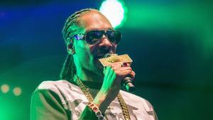 Snoop Dogg durante su concierto en Suecia este sábado. 
