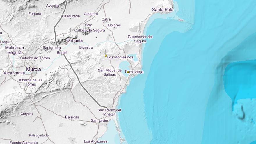 Un seísmo en Torrevieja de 1,6