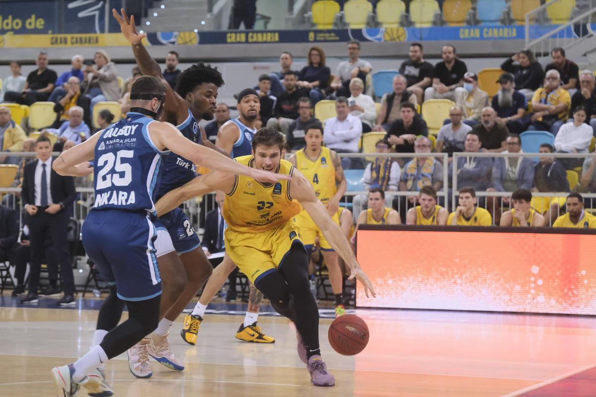 Baloncesto: Dreamland Gran Canaria - Turk Telekom Ankara