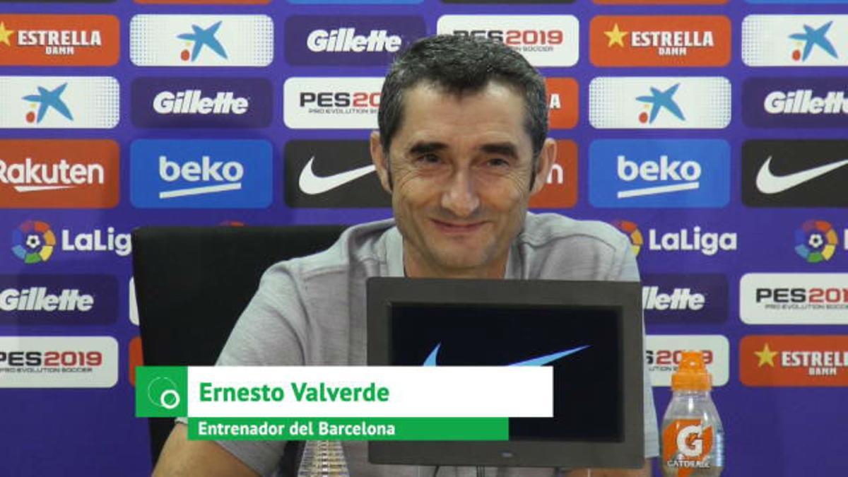 Valverde ofrece jugar a su jefe de prensa
