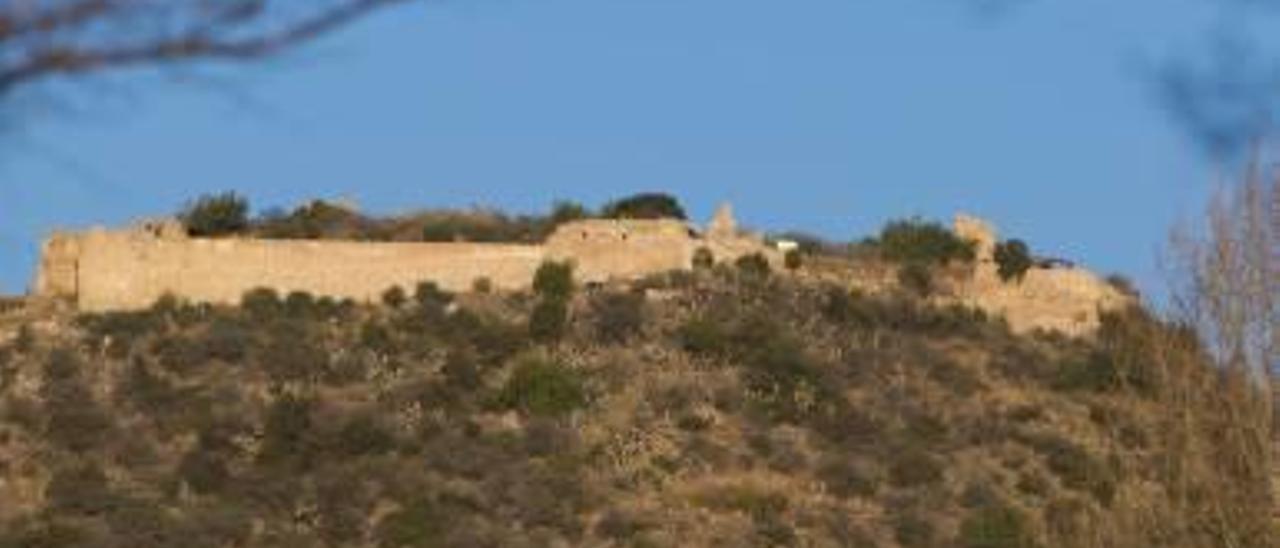 El castillo de Bairén de Gandia.