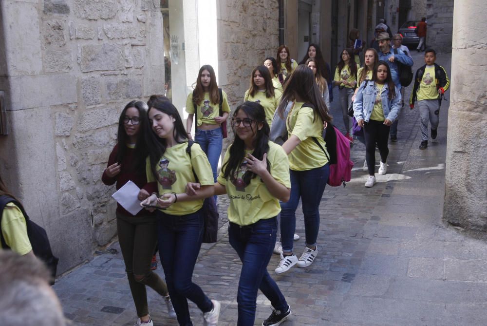 Trobada d''alumnes de municipis amb patrimoni jueu