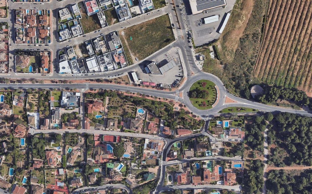Zona de Alhaurín de la Torre donde se proyecta un parking disuasorio y una estación intermodal.