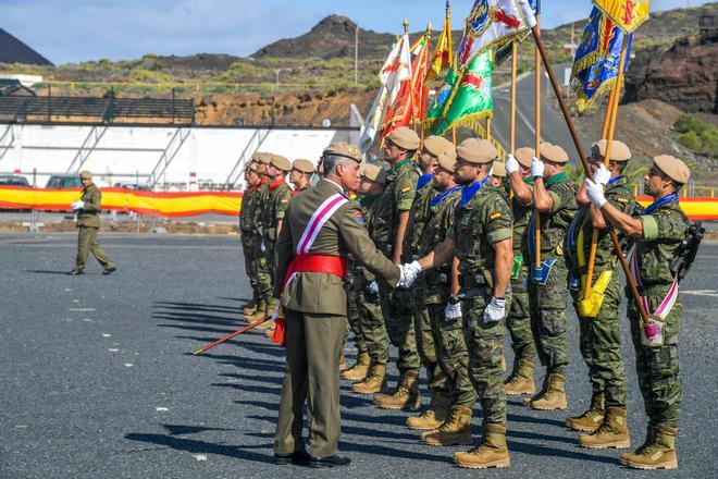 Celebración del día de la patrona de Infantería en Las Palmas de Gran Canaria