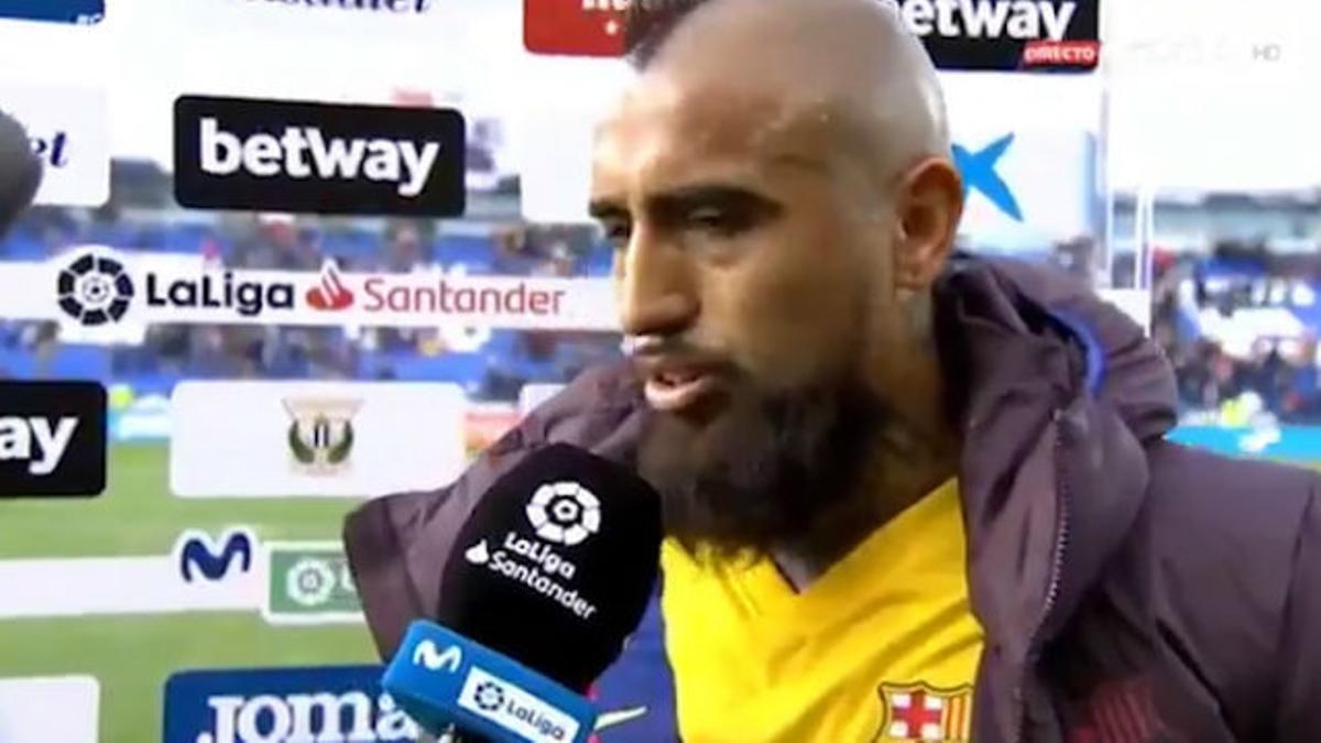 Arturo Vidal: "Las sensaciones no son buenas, tenemos que mejorar mucho más"