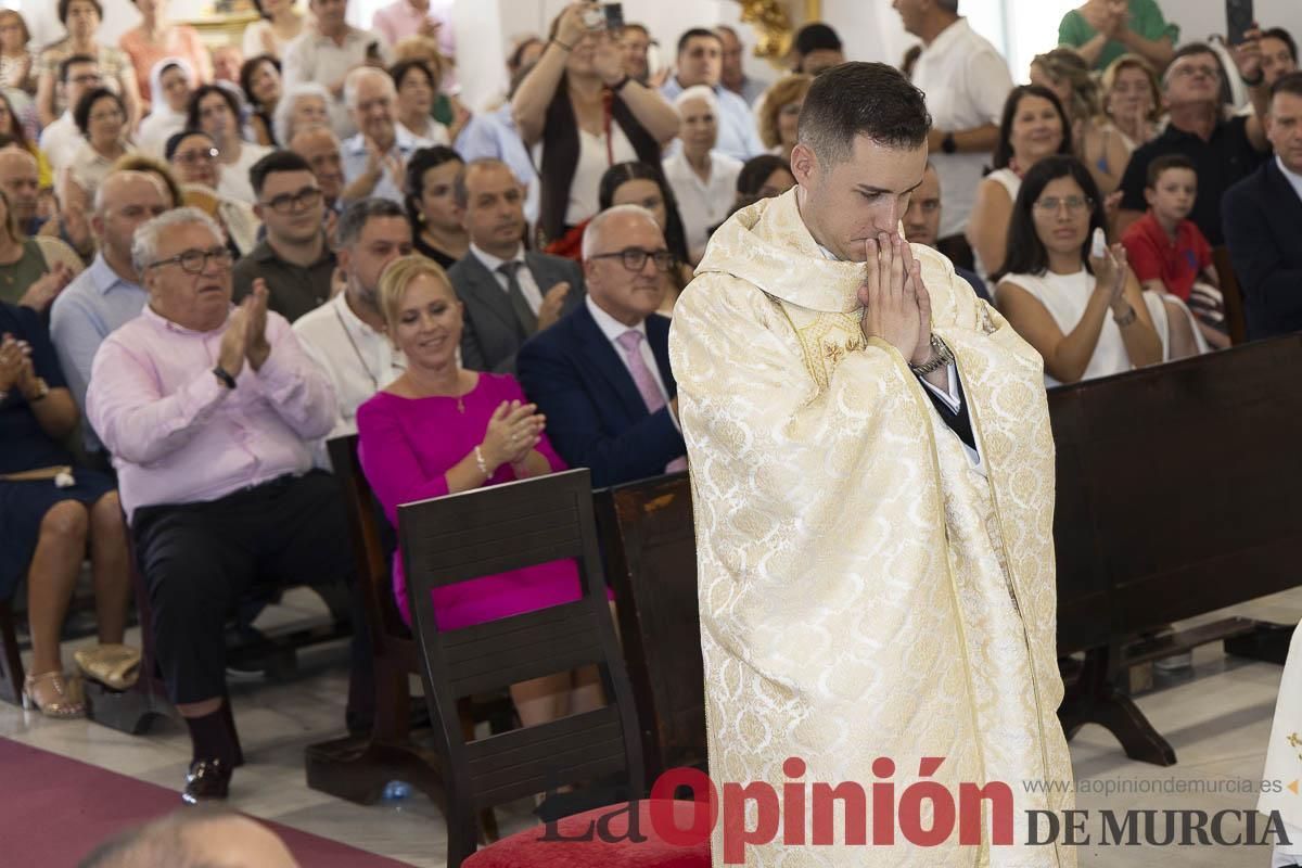 Así se ha vivido la ordenación sacerdotal de Miguel Tovar Fernández en la pedanía molinense de Torrealta