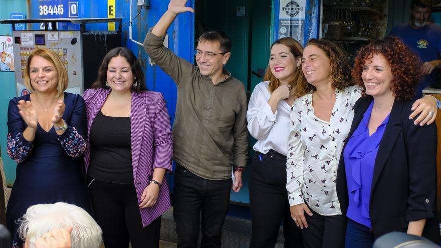 Presentación en Las Palmas de Gran Canaria de las candidaturas de Podemos