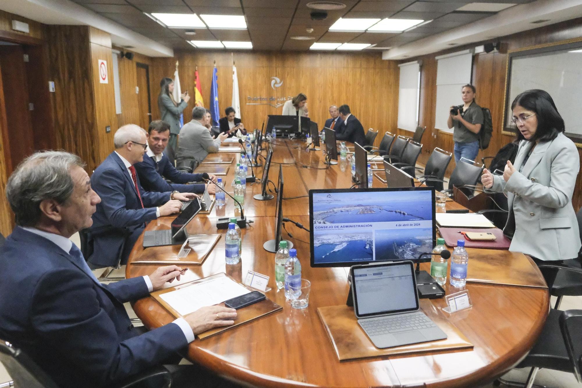 Celebración del Consejo de Administración de la Autoridad Portuaria de Las Palmas