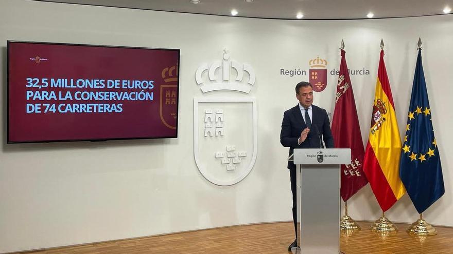 Más de 30 millones para la conservación de 74 carreteras