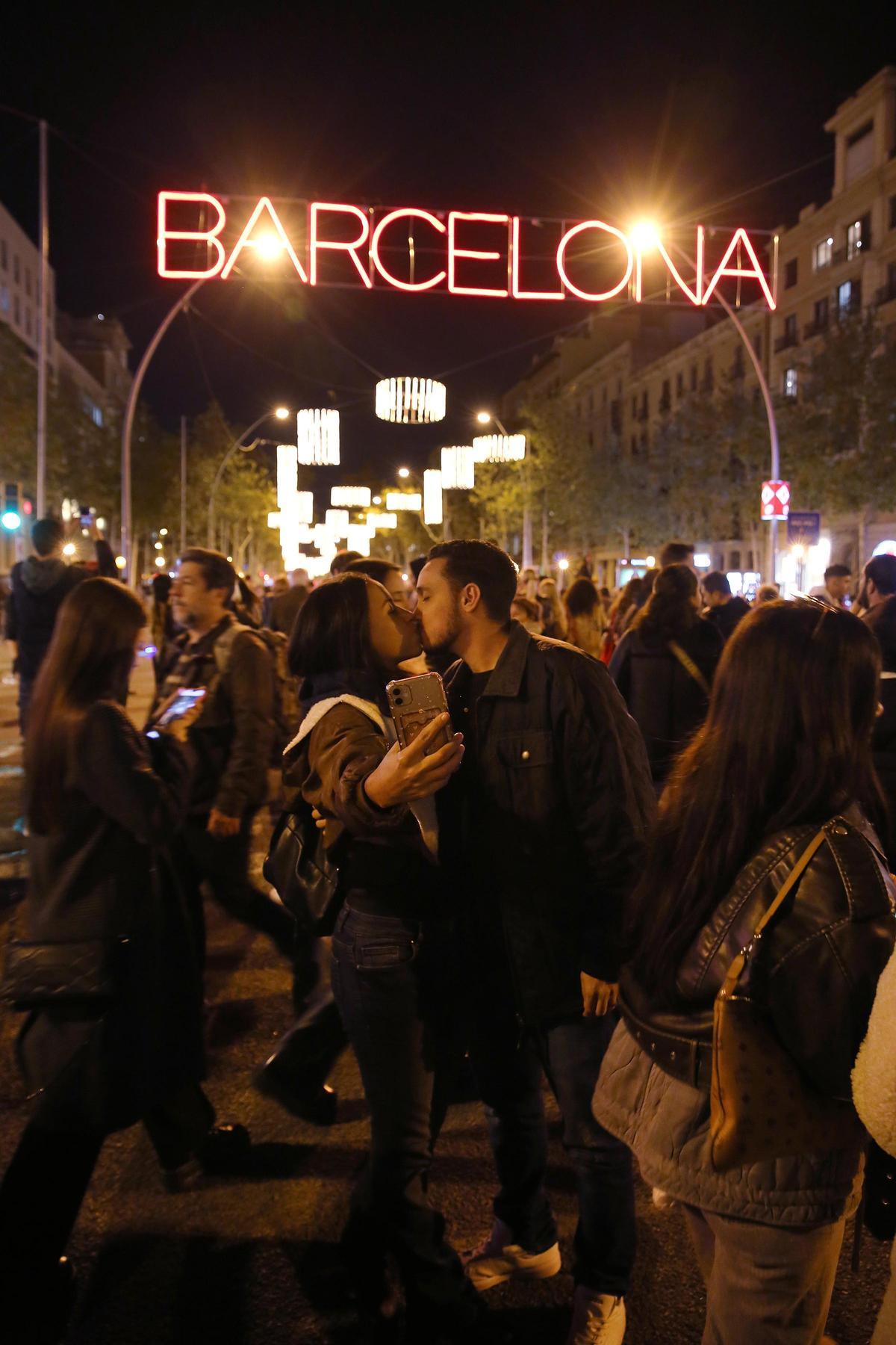 Barcelona se ilumina, por Navidad