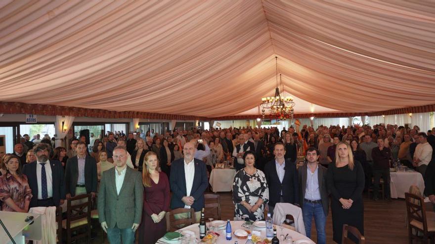 Un momento de la comida de Navidad de Vox.  | VOX