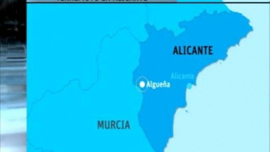 Alicante registra de madrugada un terremoto de 3&#039;8 grados