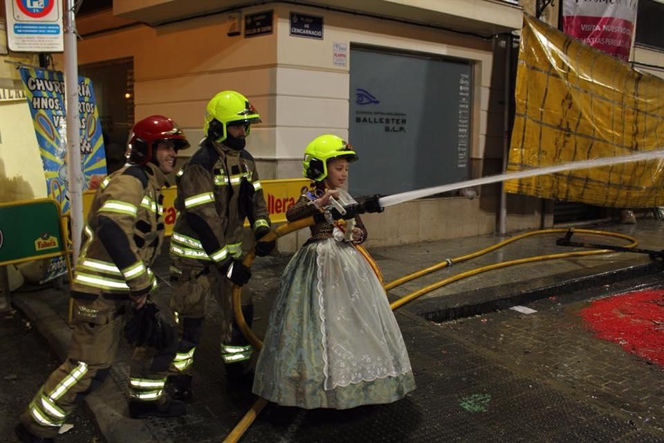 Durante la cremà infantil de Pie de la Cruz.