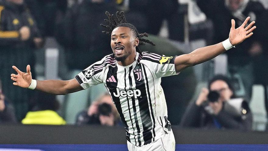 juventus - Benfica: Gol de Khéphren en minuto 55