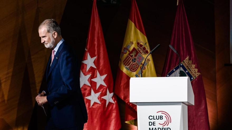 REY FELIPE COOPERACIÓN | Felipe VI llama a la cooperación entre gobiernos para afrontar los riesgos de un «mundo fragmentado»