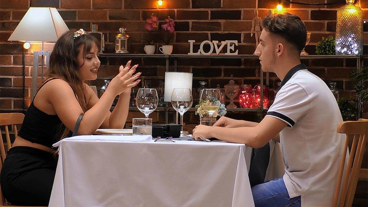 Patricia y Samuel en 'First Dates'