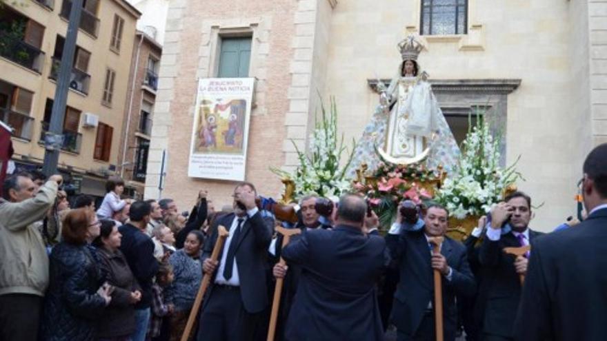 Procesion de las Doce Estrellas en Murcia