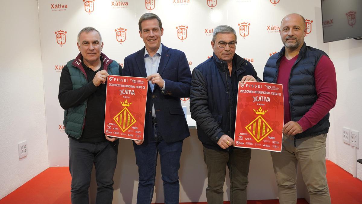 Presentación de la prueba de Xàtiva de la Copa de España de Ciclocross.