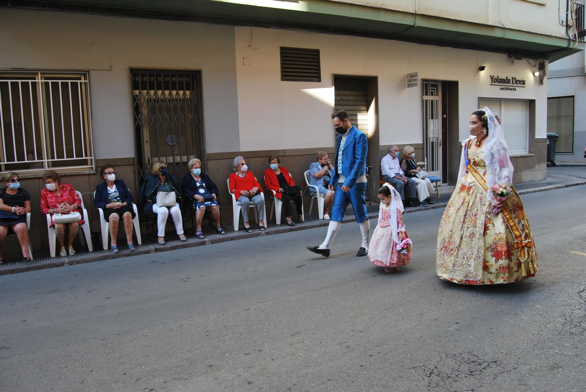 Ofrenda a la patrona de Burriana