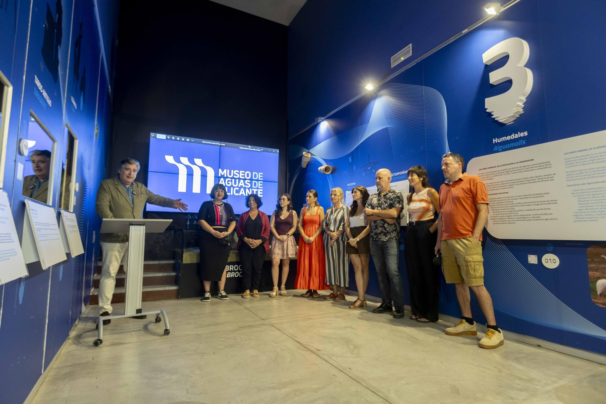 El Museo de Aguas de Alicante mantiene su apuesta por el talento local