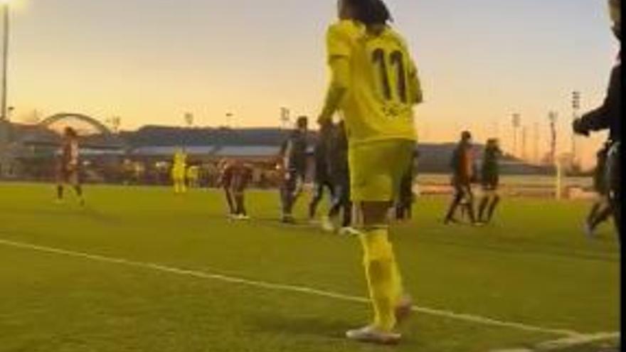 Salma Paralluelo reaparece con el Villarreal femenino tras su grave lesión de rodilla