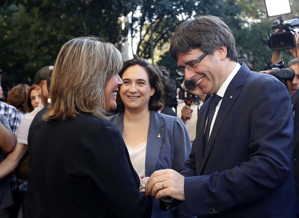 Celebración de la Diada en Cataluña