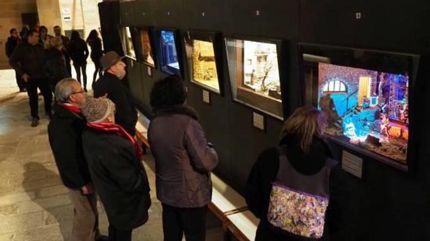 Inaugurat el 53è concurs de Pessebres  al monestir de Sant Esteve de Banyoles