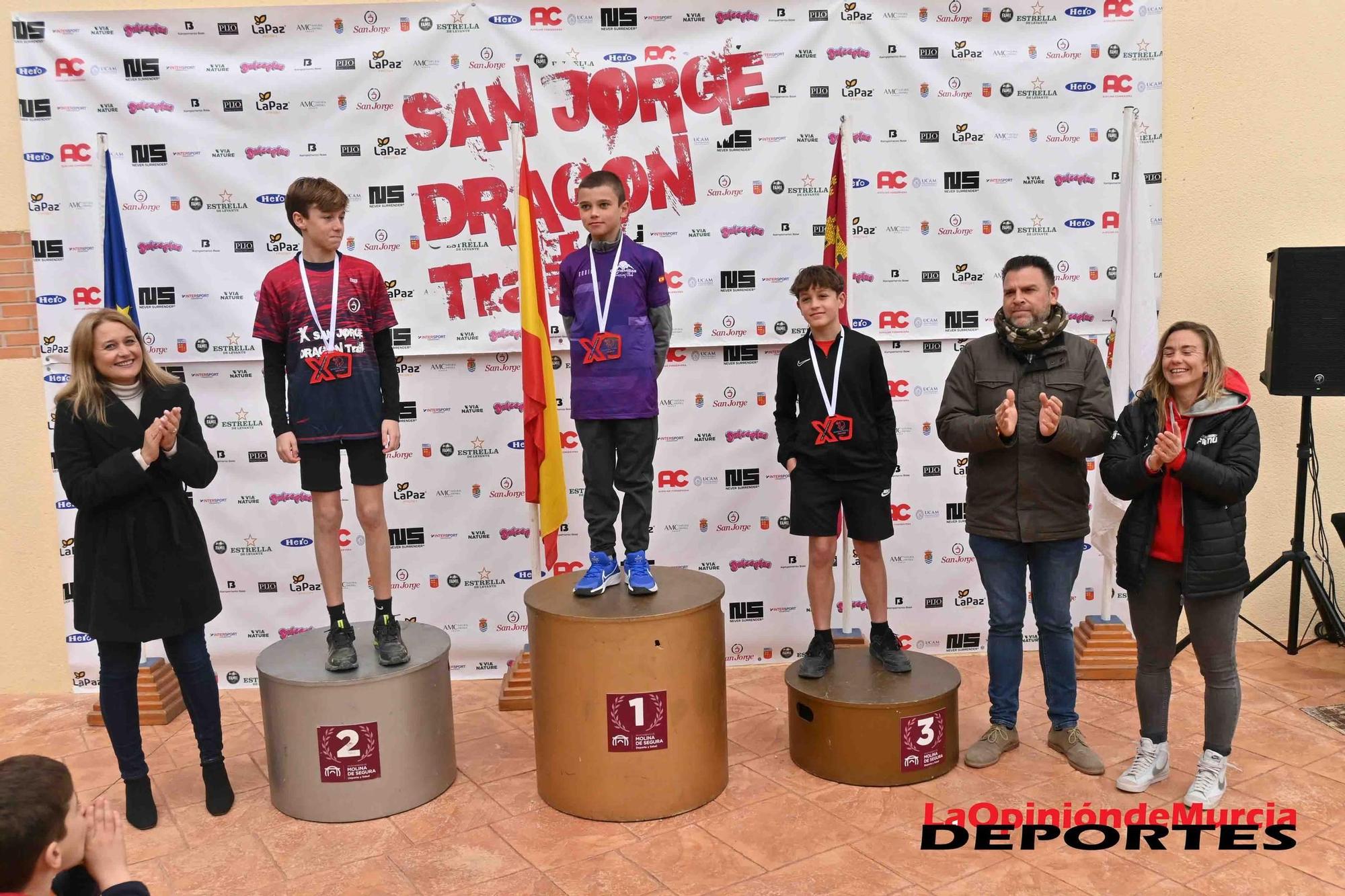 FOTOS: los podios de la San Jorge Dragon Trail