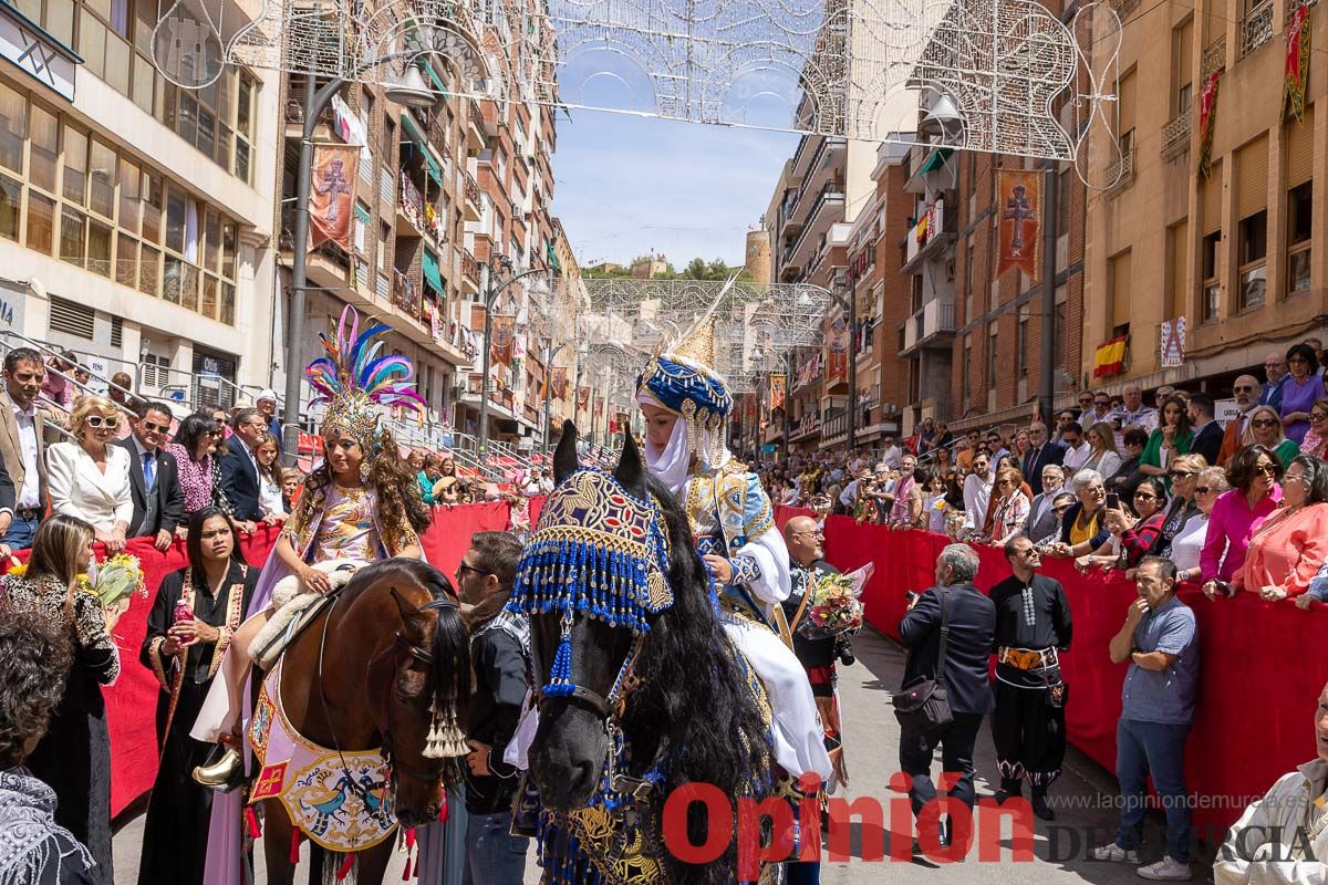 Desfile infantil del Bando Moro en las Fiestas de Caravaca