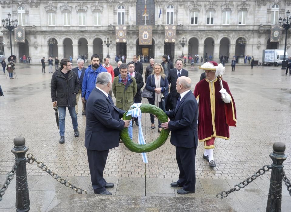 Ofrenda laica a María Pita