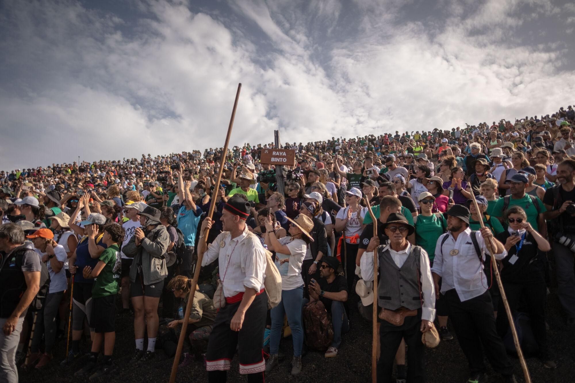 Bajada de la Virgen de Los Reyes en el Hierro