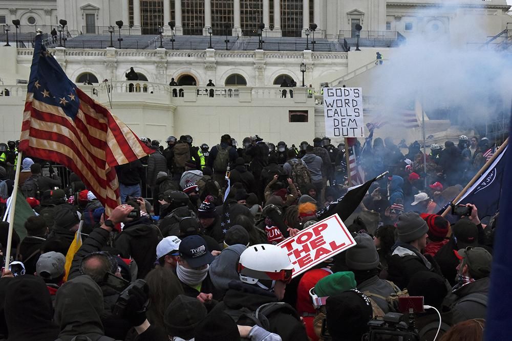 Imágenes del asalto al Capitolio por simpatizantes de Trump