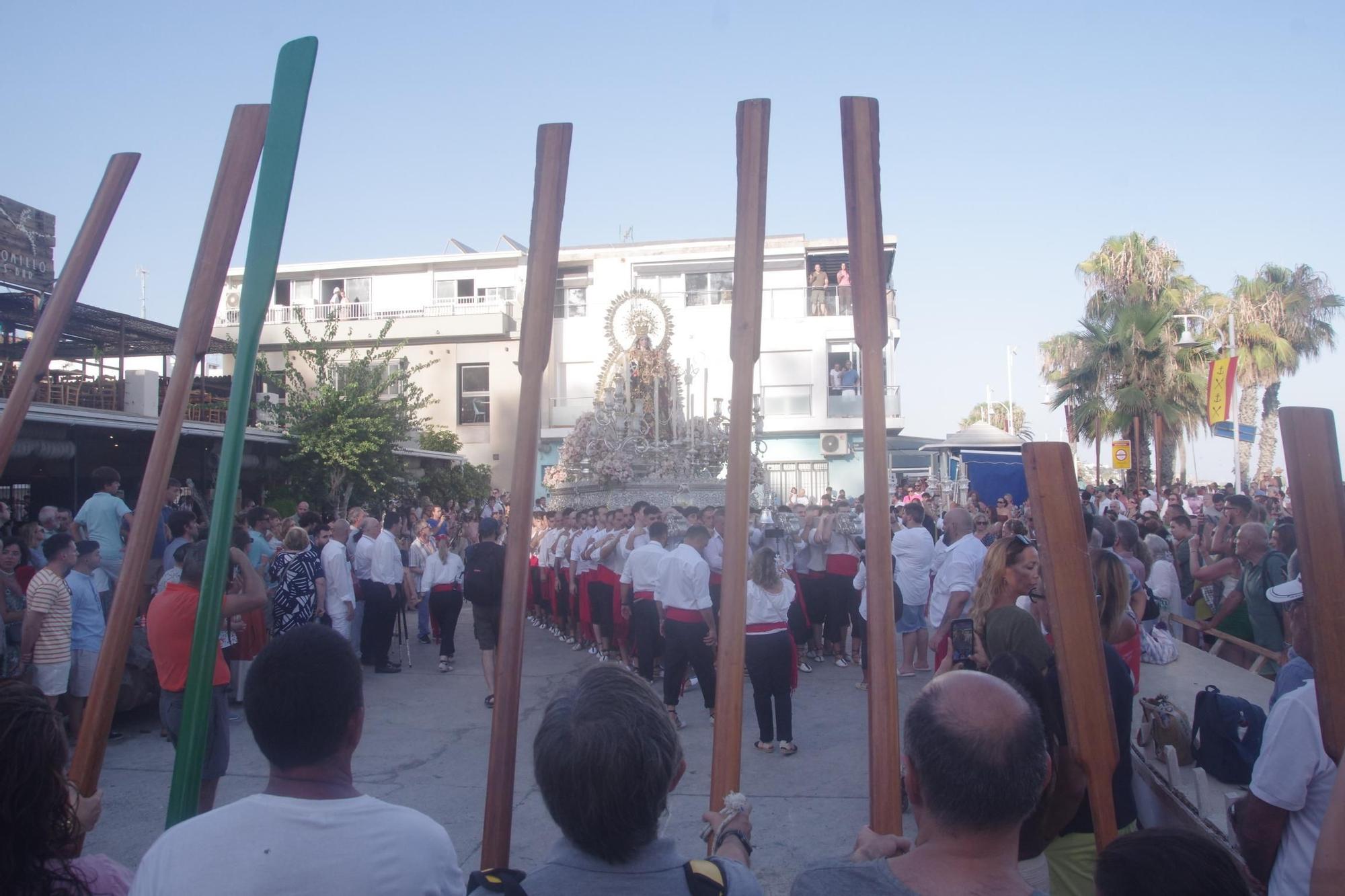 Procesión de la Virgen del Carmen de la barriada de Pedregalejo
