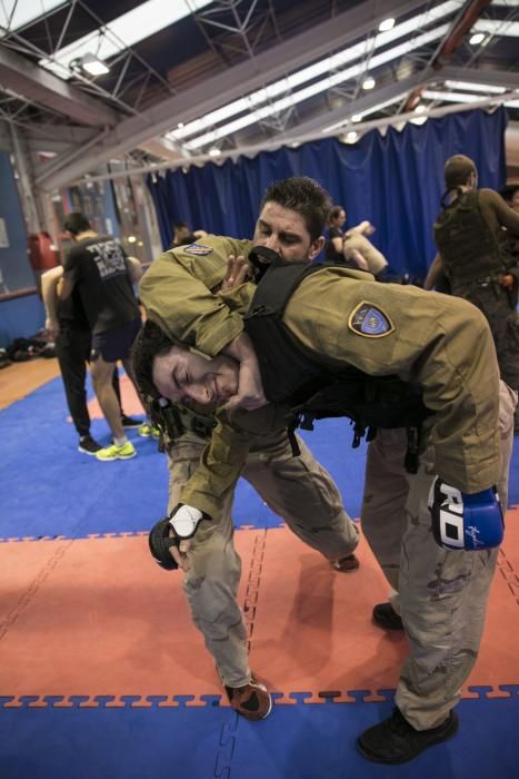 La Tenderina, en Oviedo, practica el Krav Maga