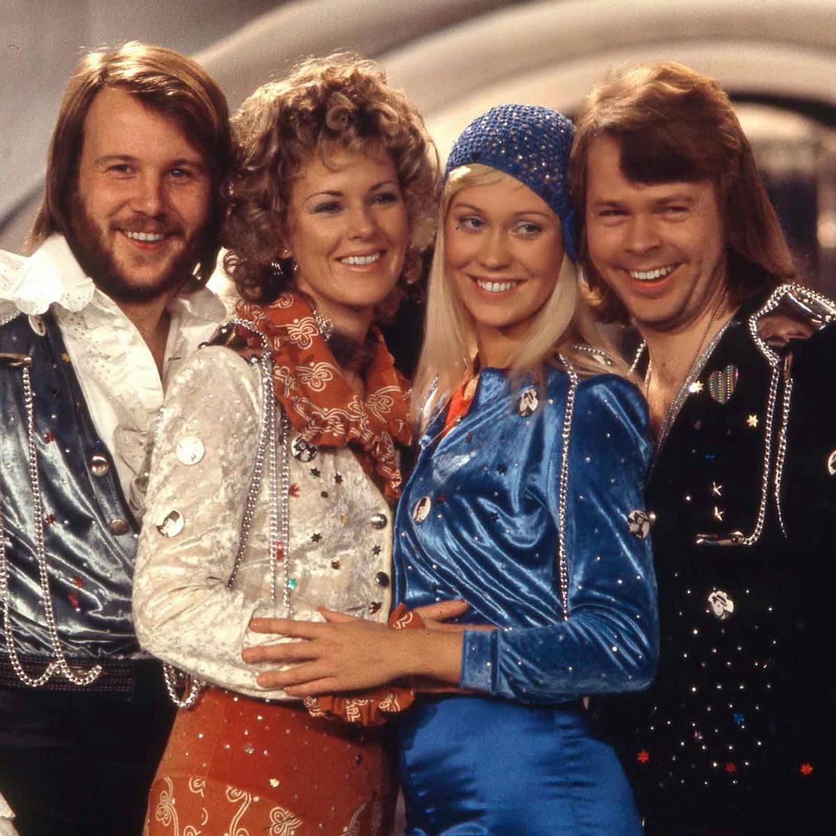 ABBA, en 1974.