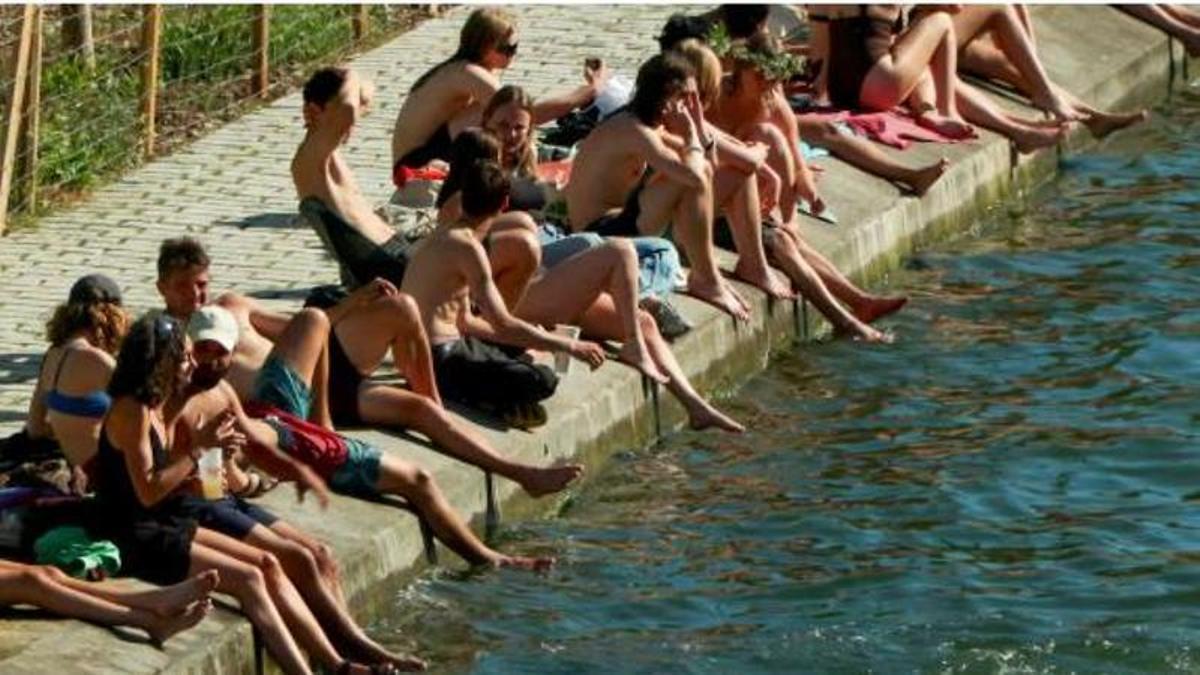 Francia registra temperaturas históricas con la mitad del país en alerta roja