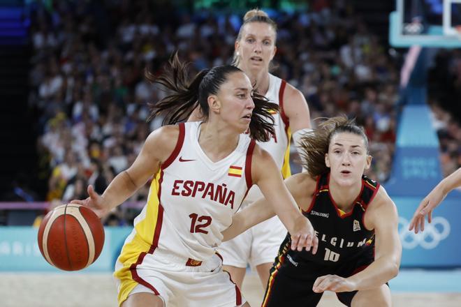 Baloncesto femenino - partido de cuartos de final España vs. Bélgica