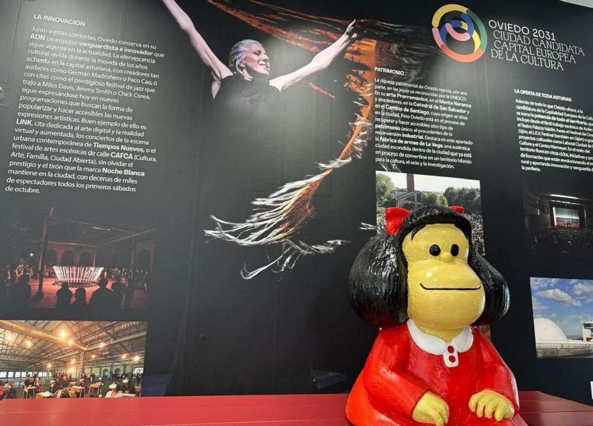 Oviedo lucirá en la Feria de Muestras la candidatura a Capital Cultural Europea
