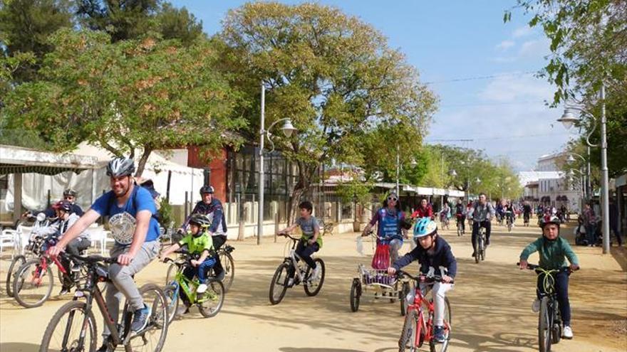 Marcha en bici en Palma del Río contra las adicciones