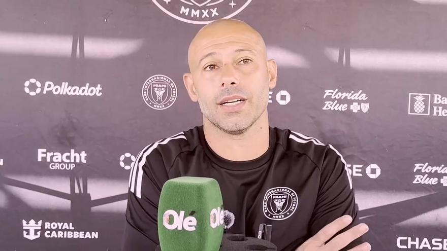 Mascherano, sobre Rodrigo De Paul: "Los buenos jugadores siempre nos gustan"