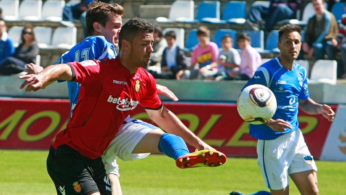 Pablo Marí durante un partido con el filial del Real Mallorca