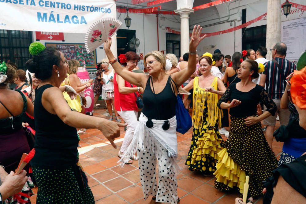 Ambiente en la Feria de Málaga del martes 20 de agosto