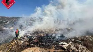 La historia se repite en Benidorm: dos nuevos incendios en Armanello en solo un día