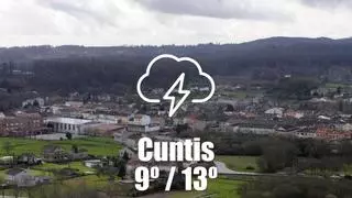 El tiempo en Cuntis: previsión meteorológica para hoy, jueves 12 de febrero